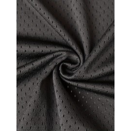 [Adventure] Men's #72 Basketball Jersey, Polyester 100% Breathable Sports Top with Lettering, V-Neck Loose Fit for Training, Casual & Team Sports - S-3XL