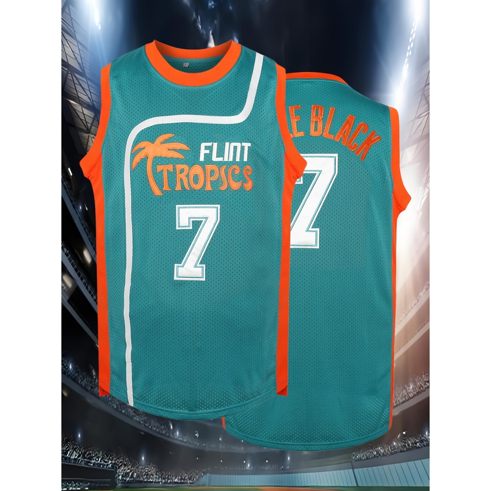 Men'S Sports Shirt 7 Green Basketball Shirt Sewn Sports Vest S-3XL Men'S Sports Shirt 7 Green Basketball Shirt Sewn Sports Vest S-3XL