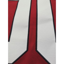 Men'S #00 Embroidery Red ice hockey Sport Jersey : V-neck short sleeves Breathable Sports Uniform For Training Competition