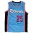 25 Men's Basketball Jersey Sports Training Blue Vest S-3XL