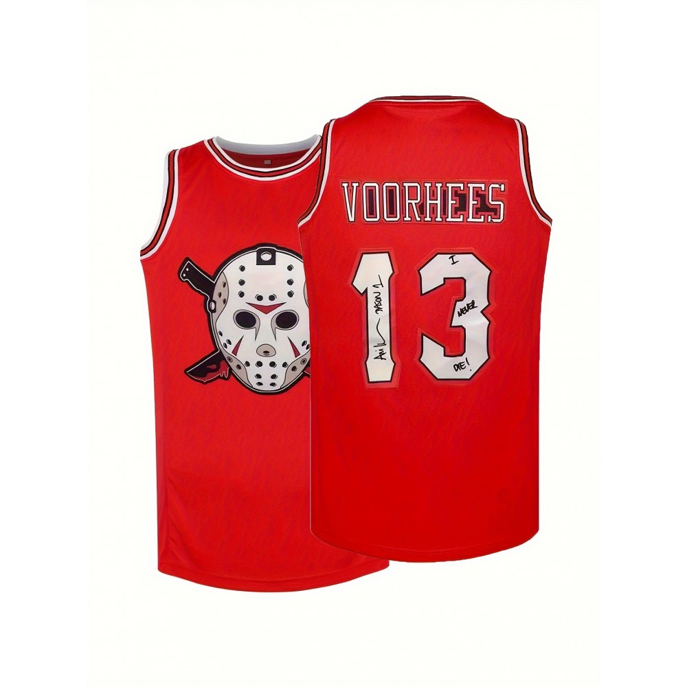 13 Basketball Tank Top Stitched Men's Sports Top, Breathable Sports Uniform For Training And Competition Red S-3XL 13 Basketball Tank Top Stitched Men's Sports Top, Breathable Sports Uniform For Training And Competition Red S-3XL