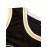 Men'S # 72 Black Breathable Basketball Jersey, Casual Sports Sleeveless Vest, Polyester Fiber Round Neck, Perfect For Team Sports, Outdoor Activities, Size S-3XL