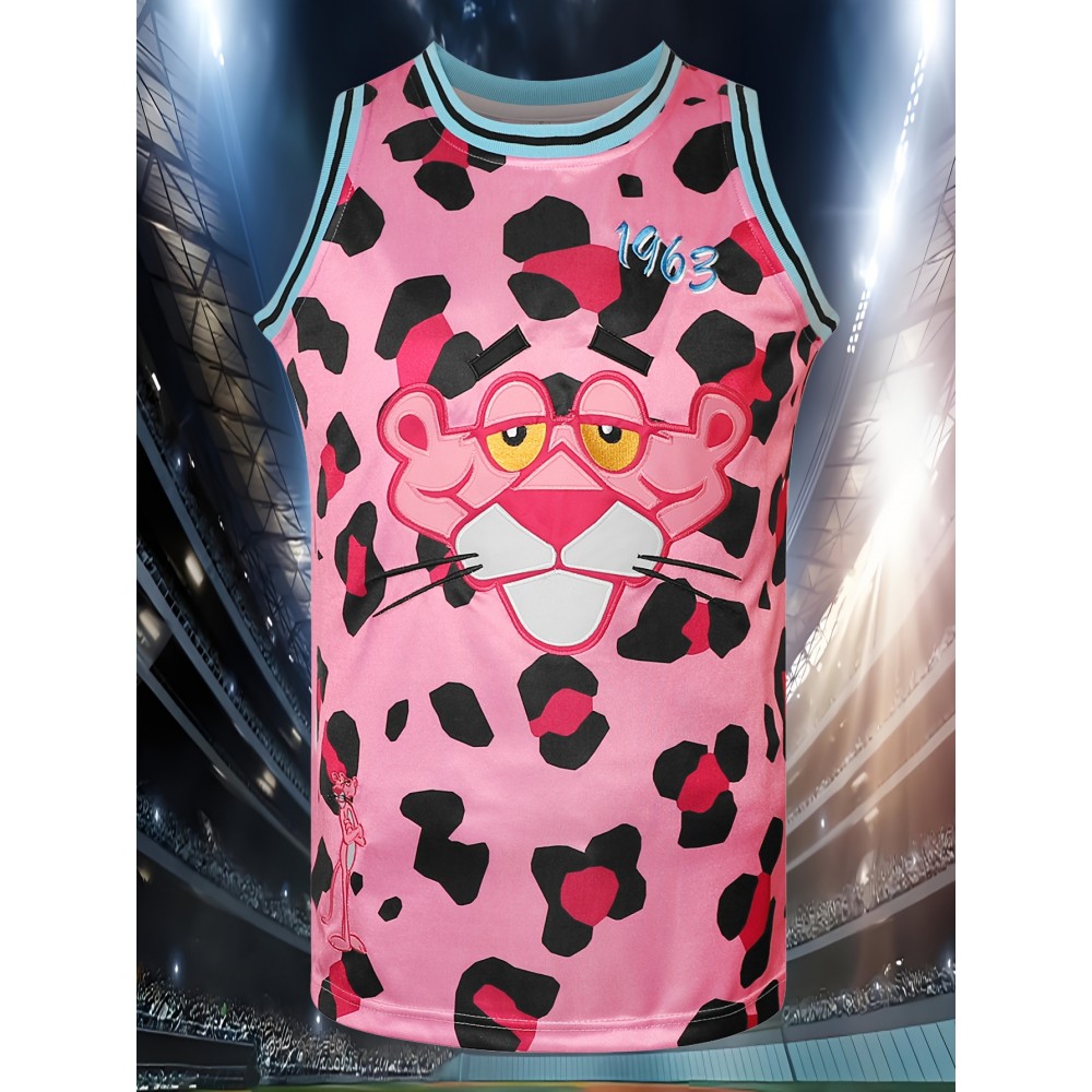 Men'S Pink Panther Basketball Sweatshirt Suitable For Training, Competition, Team Sports S-3XL Men'S Pink Panther Basketball Sweatshirt Suitable For Training, Competition, Team Sports S-3XL