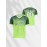 Customizable Youngsters' Soccer Jersey - V-Neck, Personalized Name & Number, Bright Green with Blue Accents, Comfortable for Sports, Outdoor Play & Training, Youth Sports Apparel | Vibrant Youth Top | Comfortable Polyester